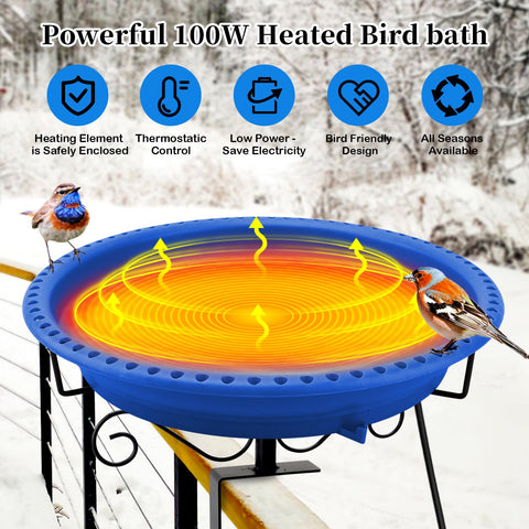 Lovppy bath bowl with slip-resistant edge for small birds.