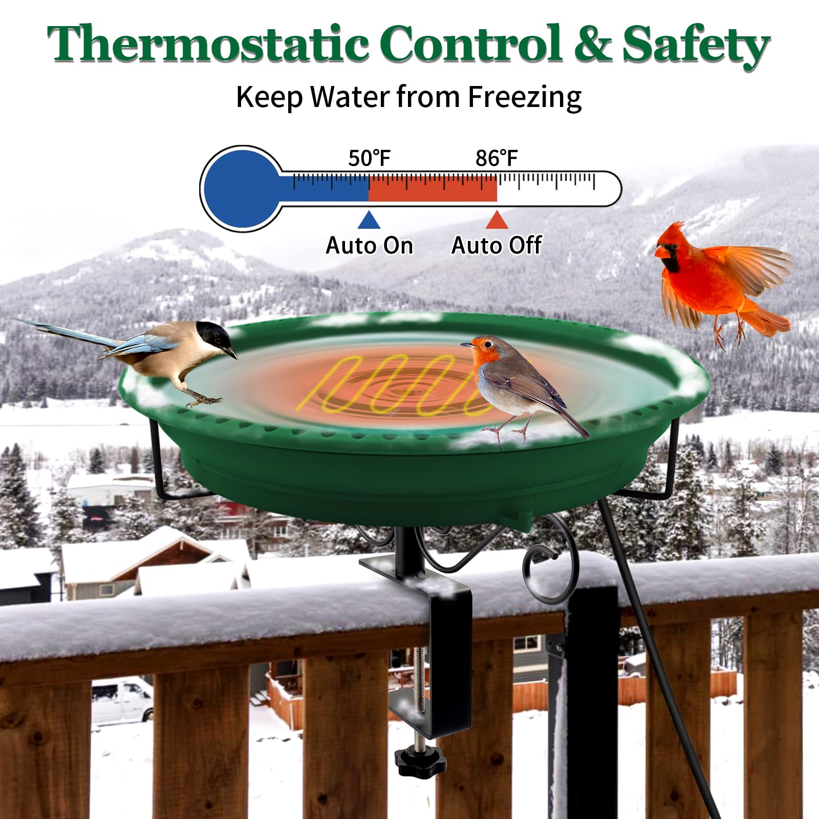 Lovppy thermostatic controller activates only when cold, saving energy