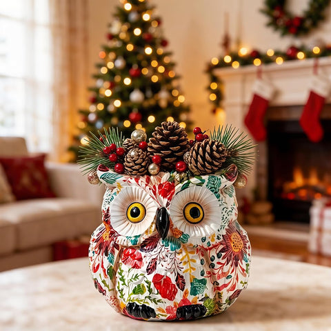 Easy-care LovTocTic Owl Planter suitable for indoor and outdoor use.