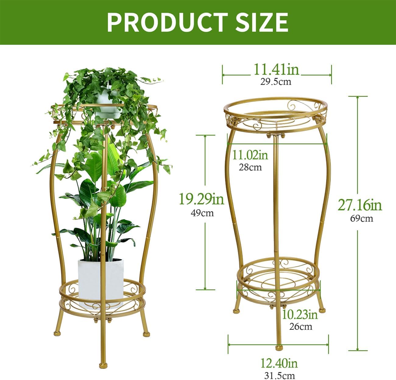 LOYAL TIGER Plant Stand easy-assembly view for quick setup and placement.
