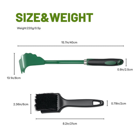Loyipu durable alloy construction provides long-lasting mower maintenance