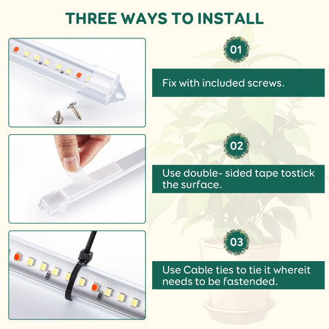 LPMZMBL 240 LEDs provide broad coverage for multiple pots
