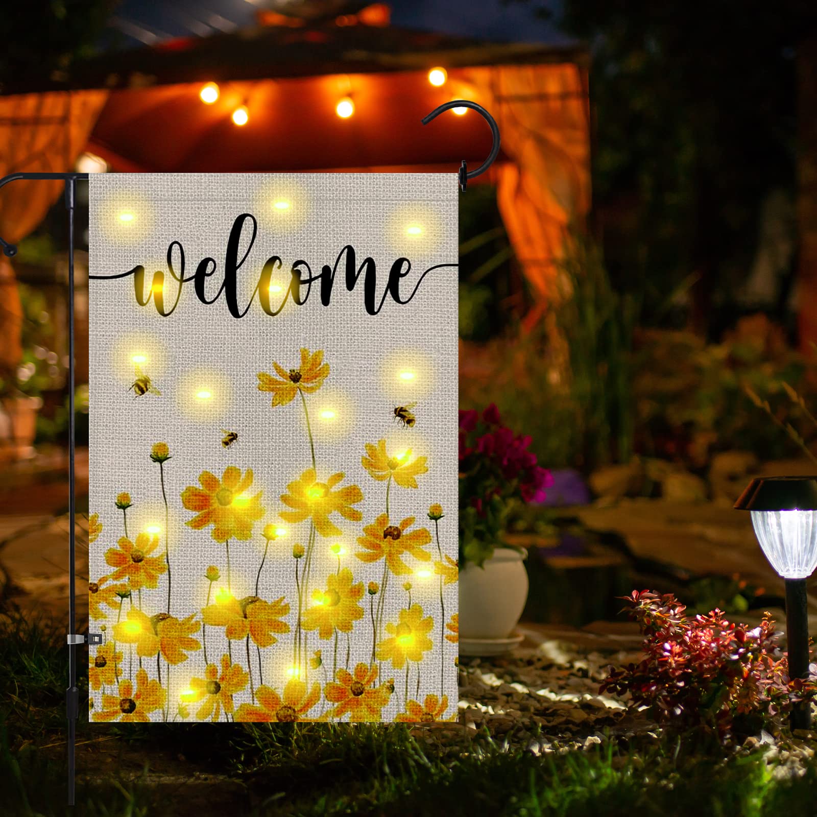 LPREUTWN Outdoor flag perfect for porch, deck, or veranda decoration.