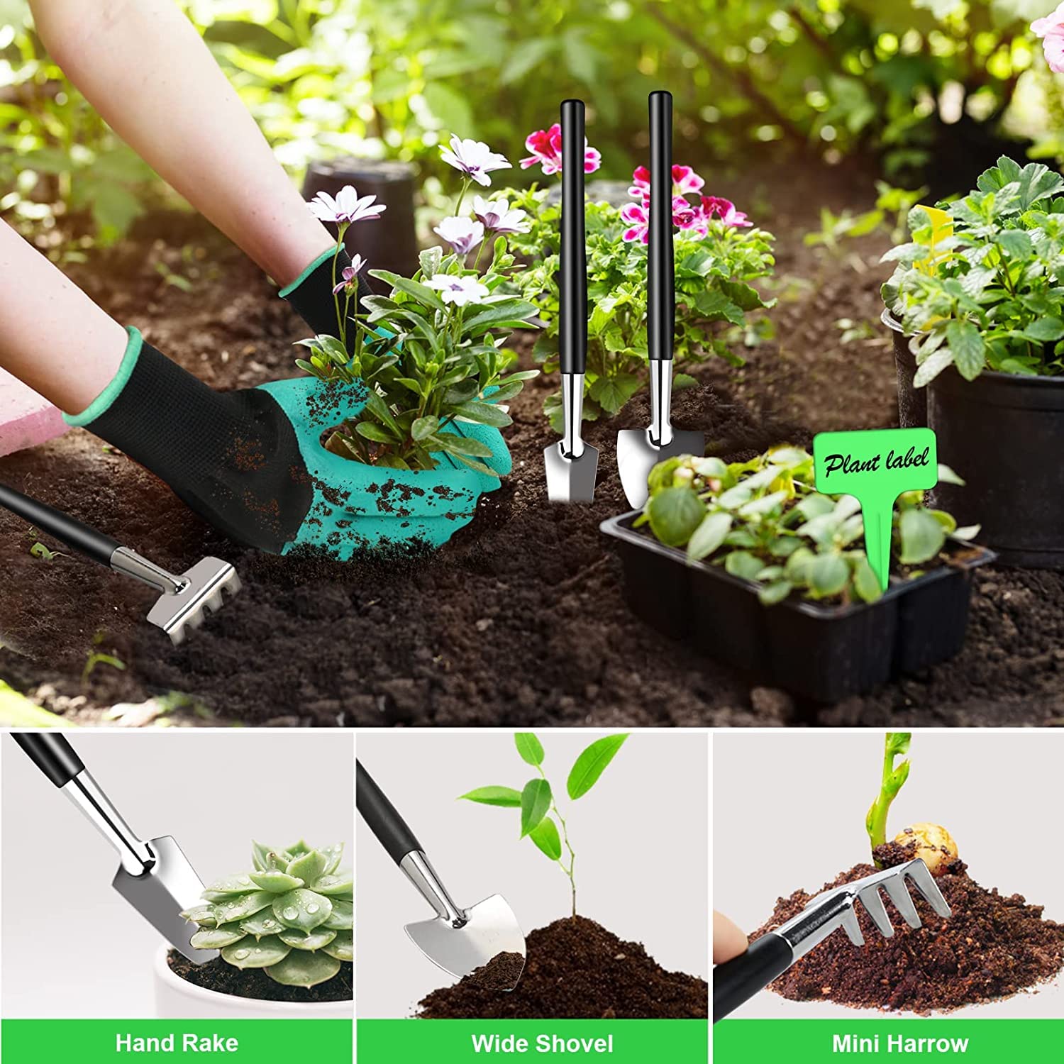 LQTTEK bonsai wires flex and shape young trees effectively.