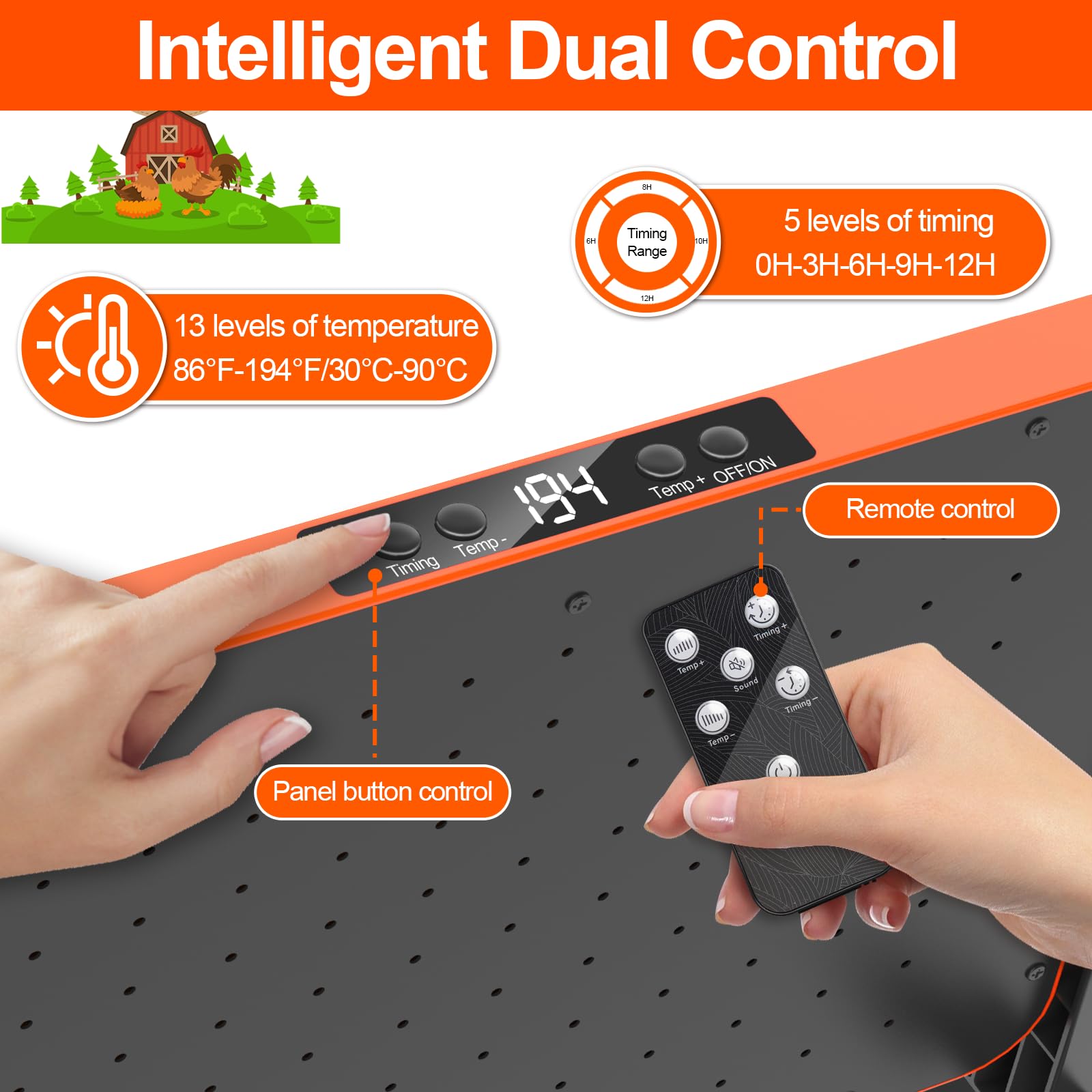 LQTTEK remote temperature control demonstrates precise heat tuning from a distance.