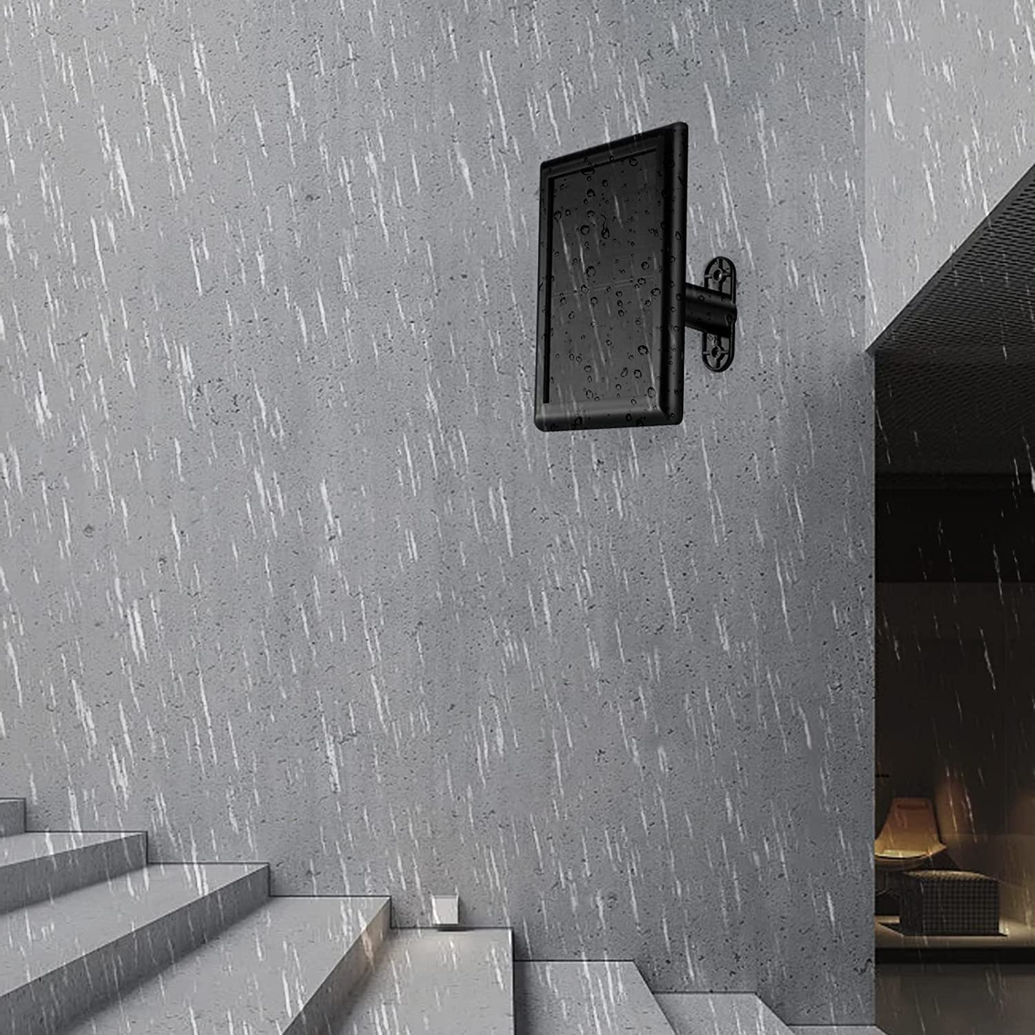 LRKHFFD solar panel IP65 waterproof design withstands rain and dust