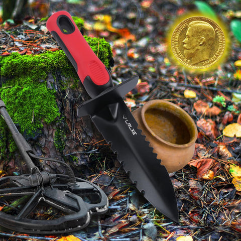 Versatile LRLXE tool for gardening and metal detecting tasks