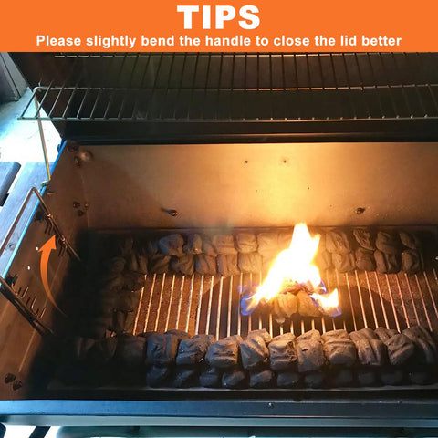 LS'BABQ ash pan works with Charbroil parts for easy replacement.