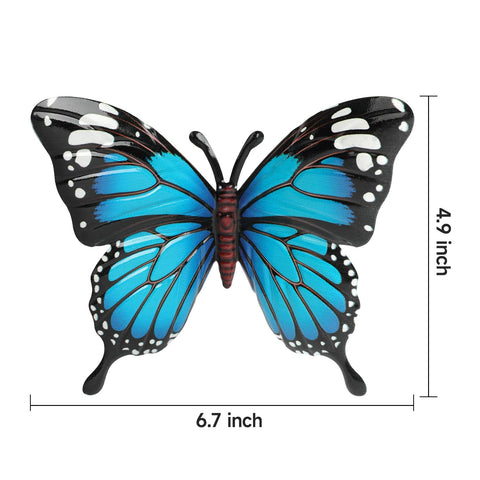 LSFFM four-pack foldable wings butterfly decor enhances patios with lifelike movement.