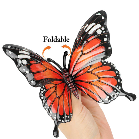 LSFFM rust-resistant coating keeps outdoor butterfly accents bright in rain or sun.