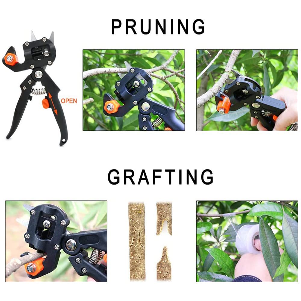 Fruit-tree grafting in action with LSLANSOON tool