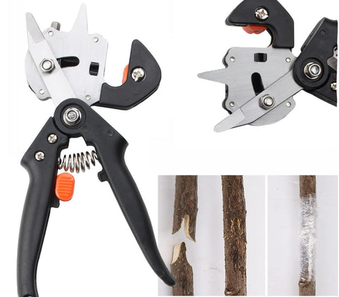 Box view showing grafting tool and replaceable blades