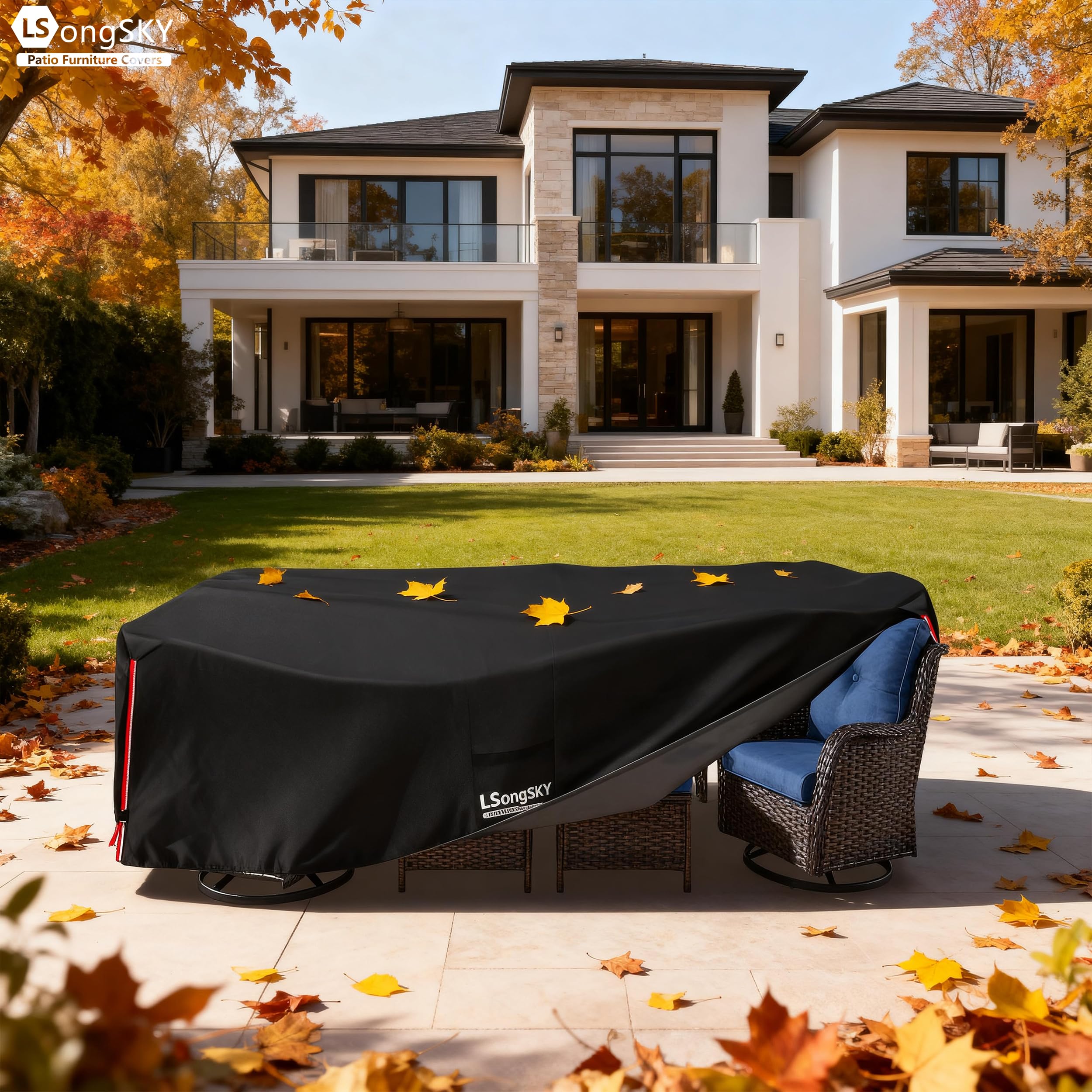 LSongSKY air vent design reduces condensation and wind lofting inside the cover