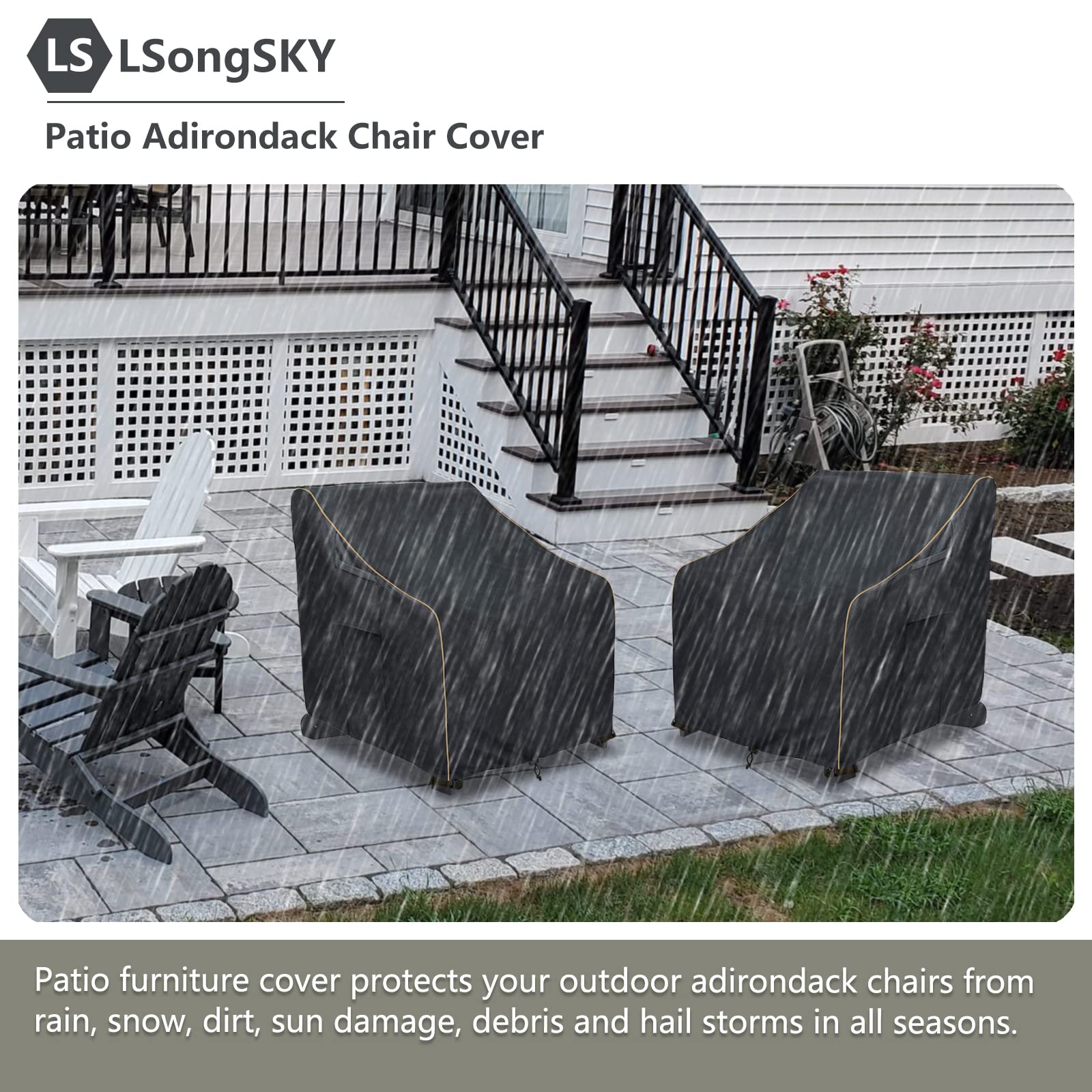 LSongSKY air vents reduce condensation for a dry chair.