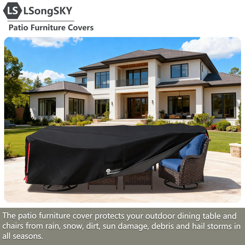 LSongSKY attachment straps secure covers over legs for stable protection