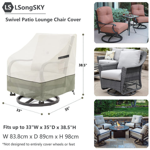 LSongSKY cover shows bottom gusset with drawstring for snug fit