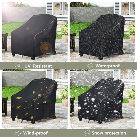 LSongSKY heavy-duty fabric resists fading and shrinking in harsh weather.