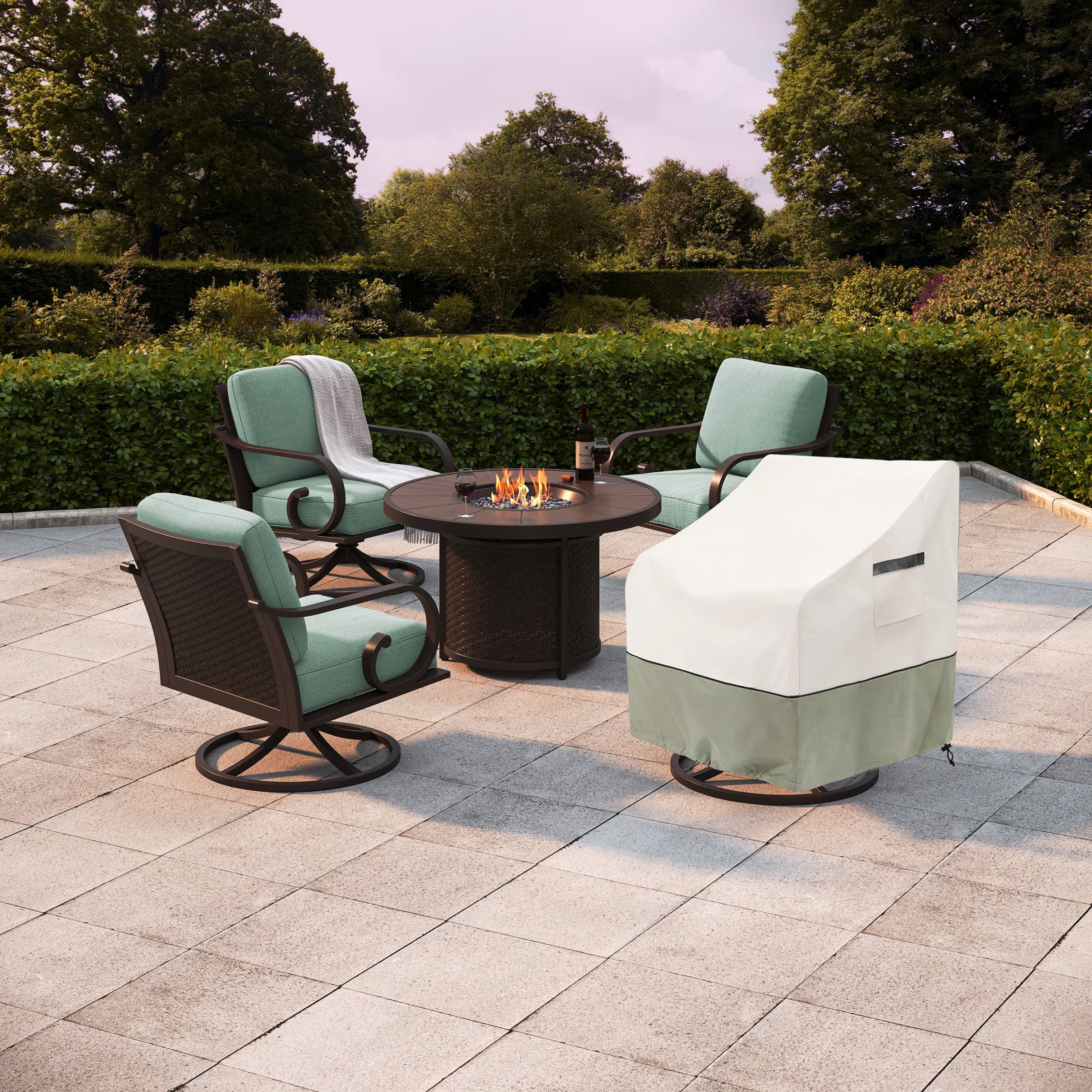 LSongSKY weatherproof cover protects against rain, snow, sun, and debris.