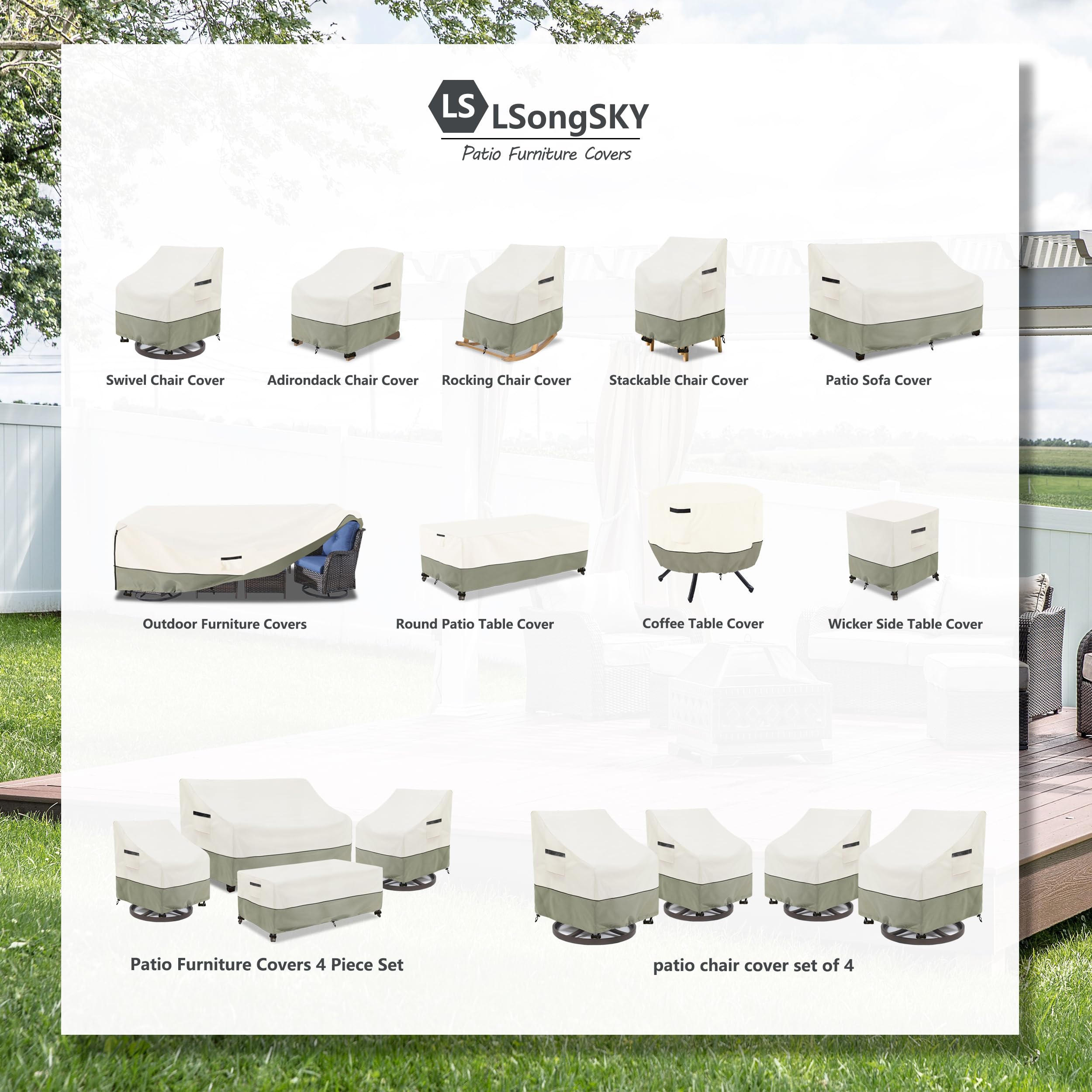 LSongSKY close-up of durable 600D Oxford fabric for long lasting outdoor protection