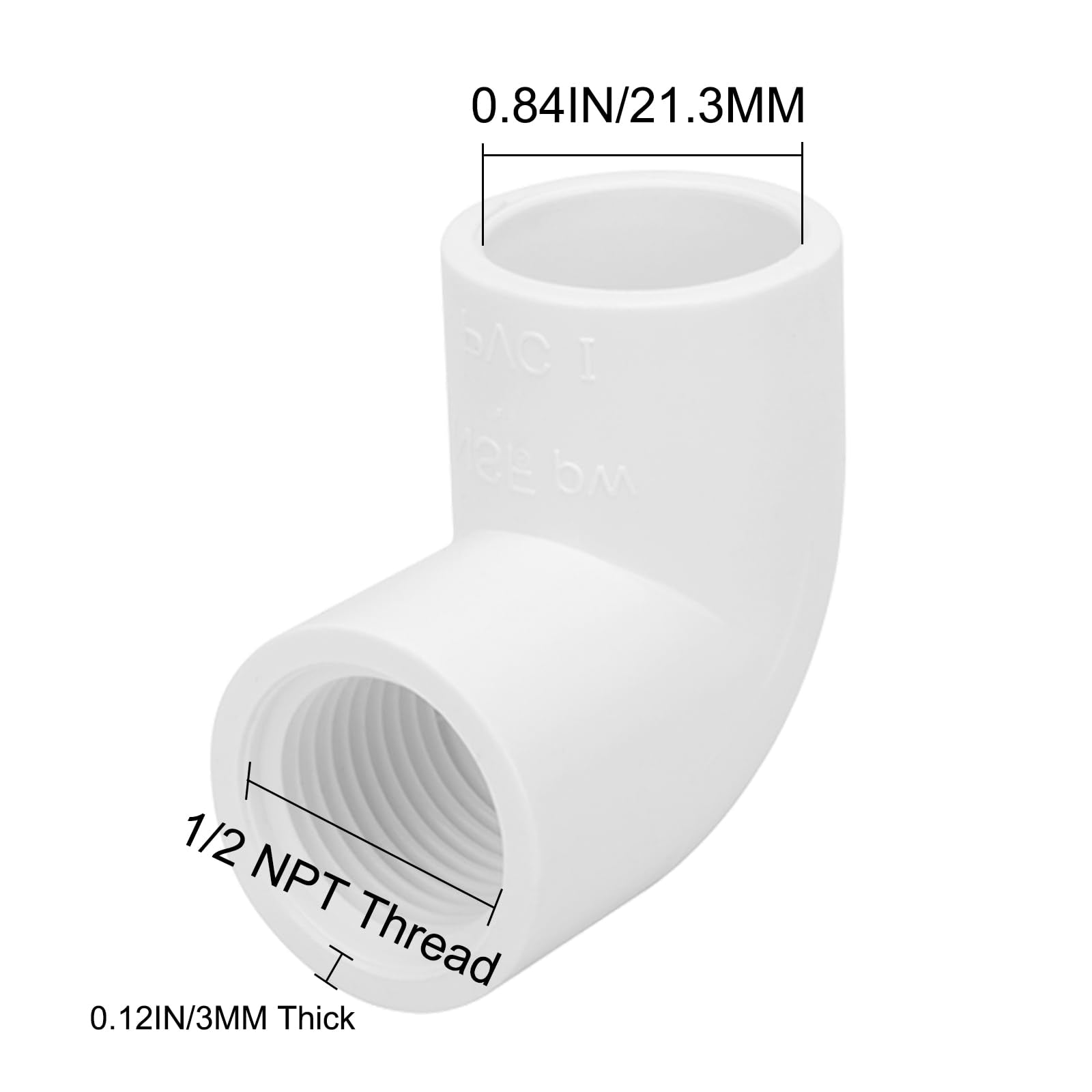Lswteiz 90-degree elbow showing tight corner routing and alignment
