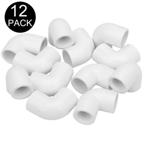 Lswteiz PVC elbow with female-thread end for secure threaded joints