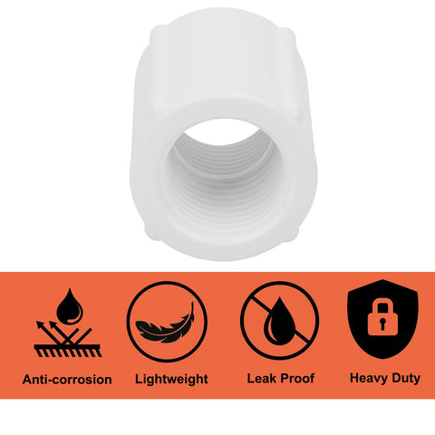 Lswteiz DIY PVC structure fitting ideal for greenhouse frames and garden projects.