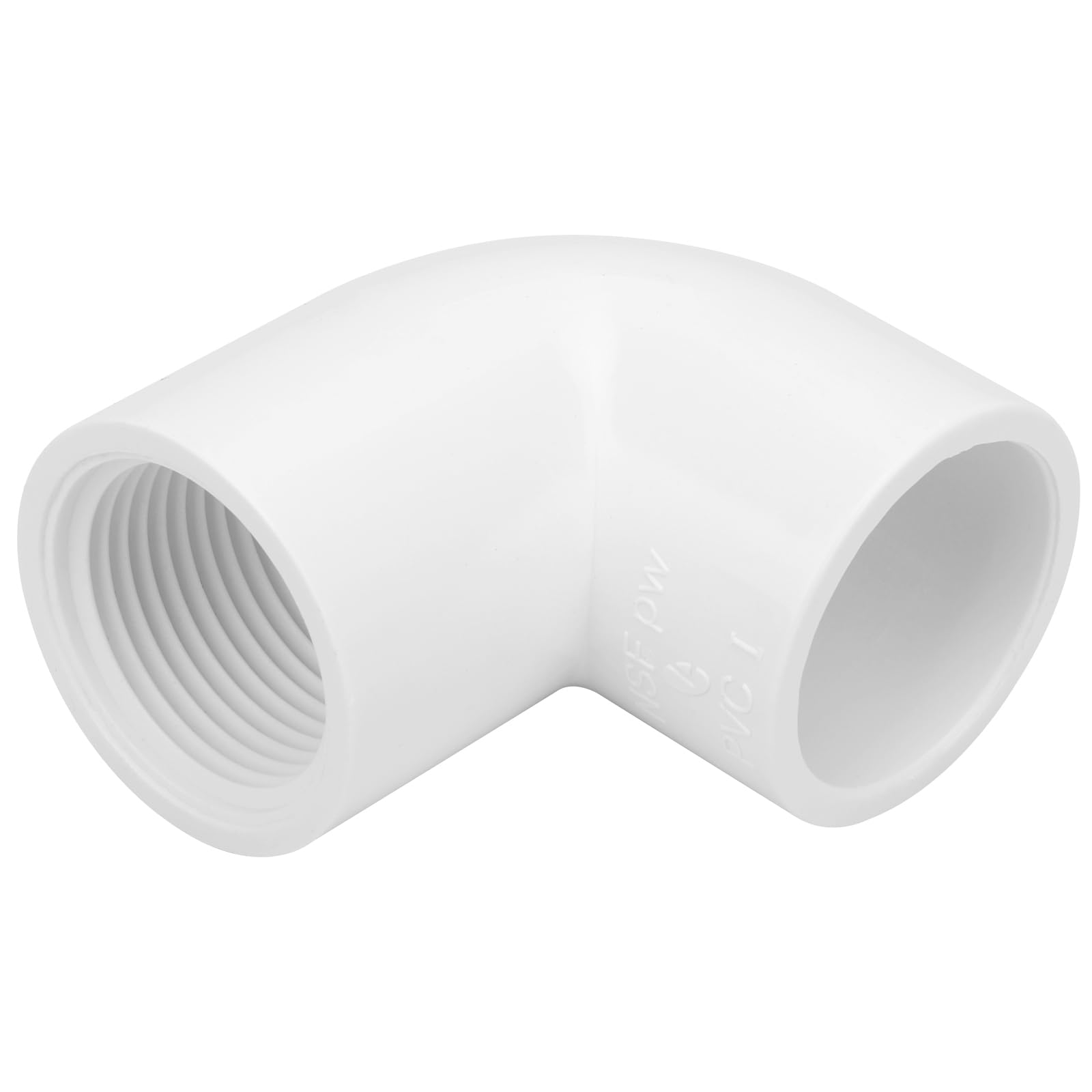 LSWTEIZ SCH40 elbow adapter ideal for indoor or outdoor irrigation installations.