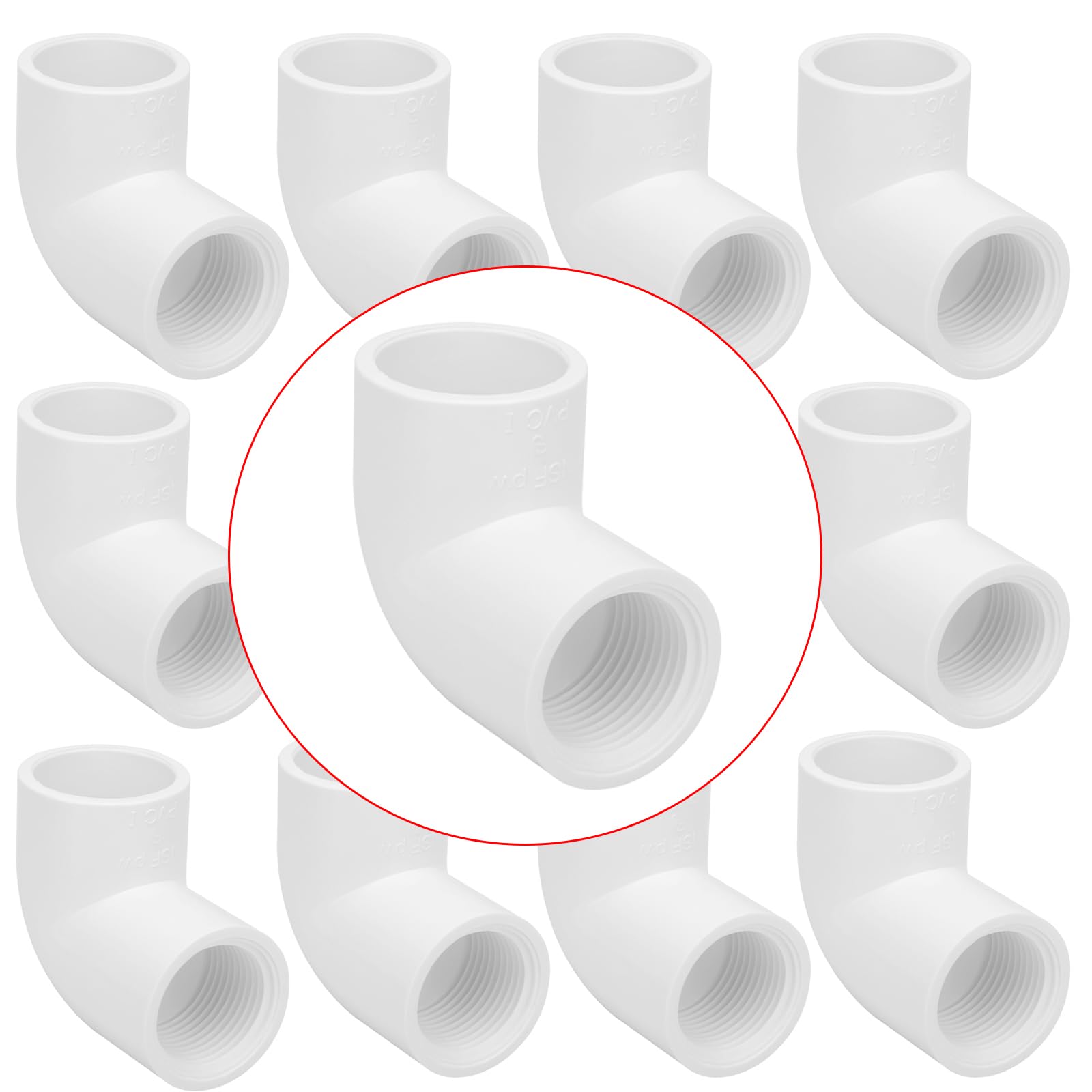 LSWTEIZ slip-to-female-thread elbow 3/4in enables quick, secure piping connections.