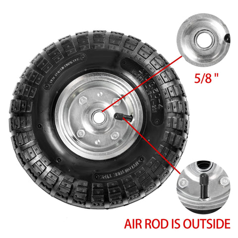 LTNICER axle bore 5/8 inch compatible hub and mounting