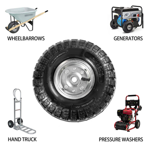 LTNICER tires with eight washers included for easy installation
