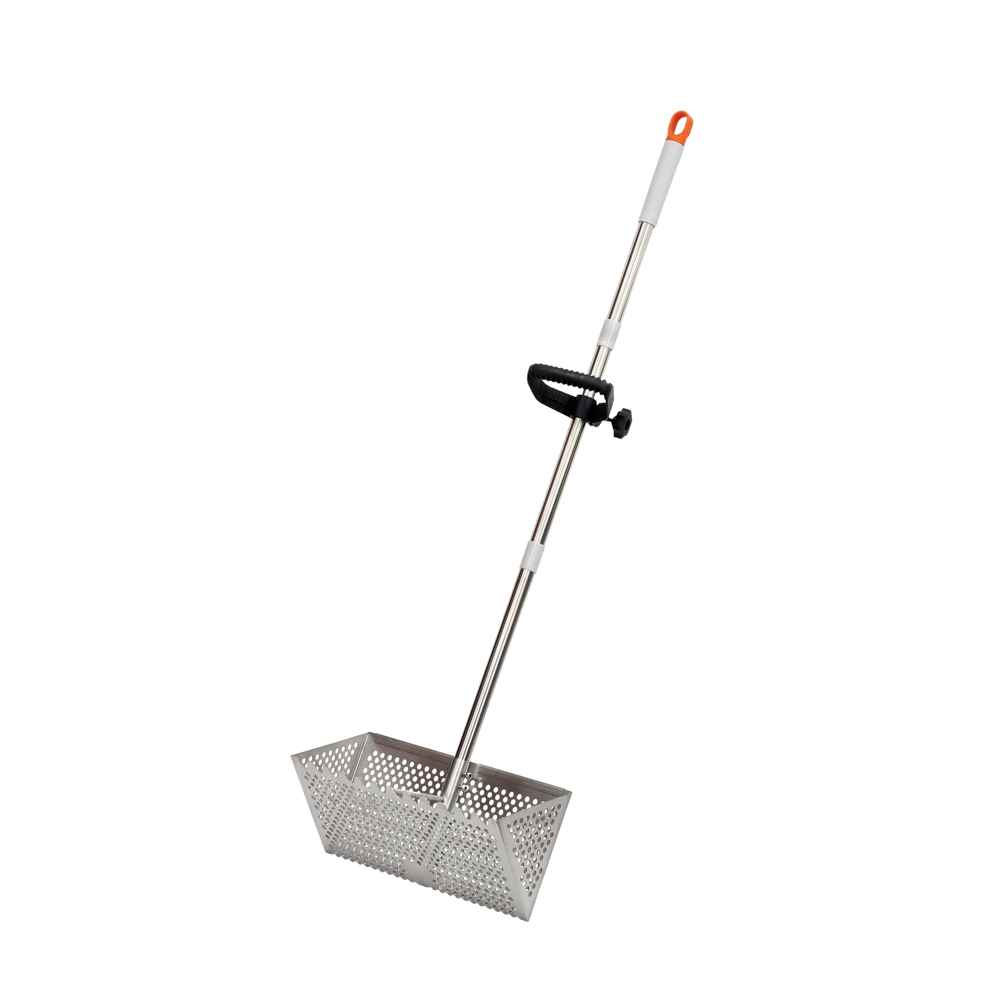 LTSEAME Sand Flea Rake with wide drain screen for quick beach sand flea collection