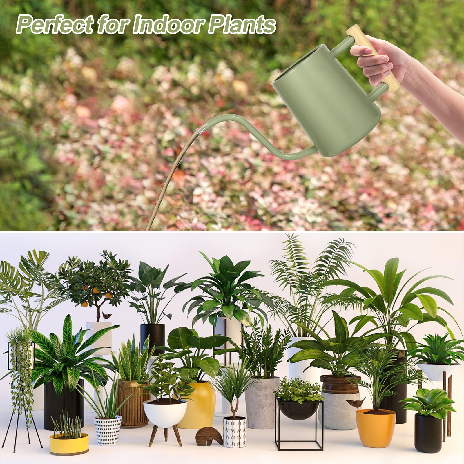 Perfect for bonsai, potted plants, and small garden spots.