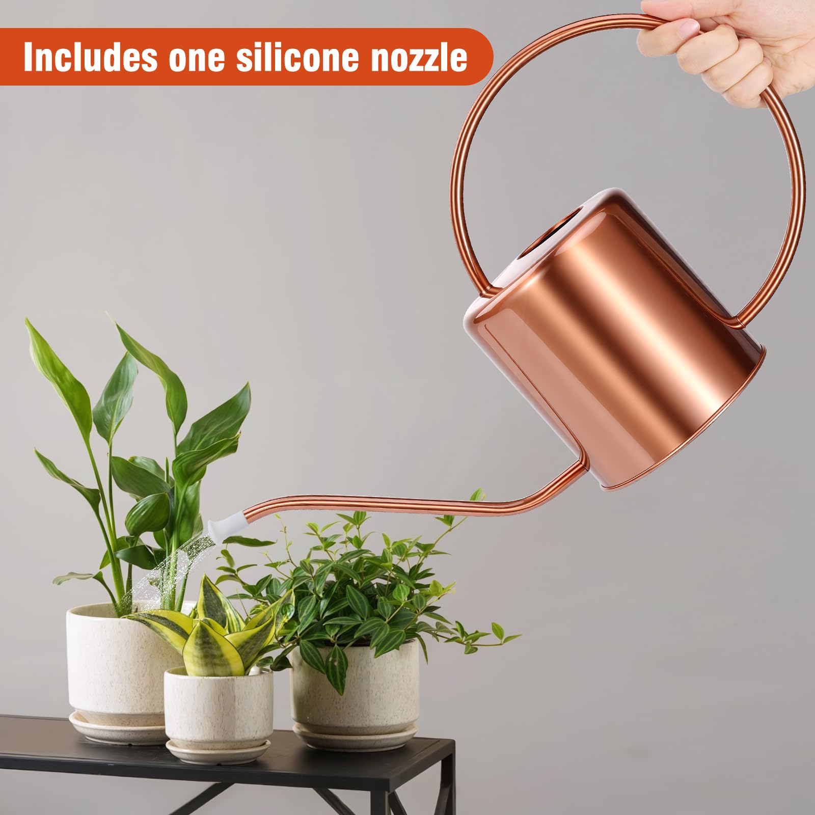 LTSUMI multi color design complements home decor while watering