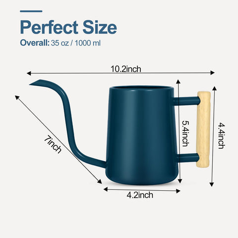 LTSUMI 1000ml capacity for longer watering between refills