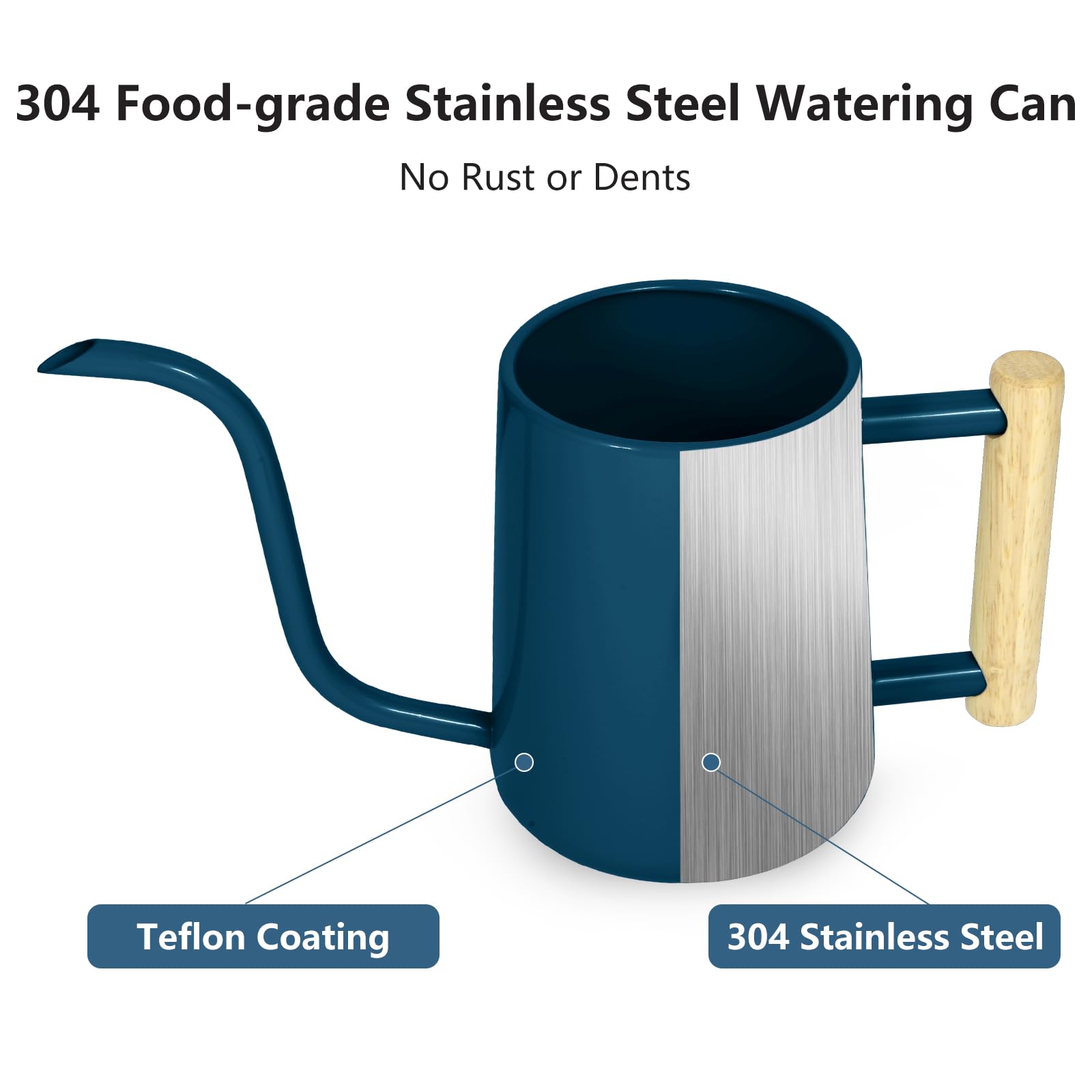 LTSUMI stainless steel construction delivers durability and rust resistance