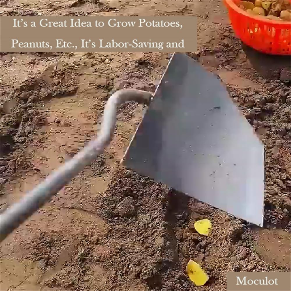 Lu7enWig soil-turning head ideal for bed prep in gardens.