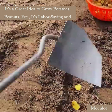 Lu7enWig soil-turning head ideal for bed prep in gardens.