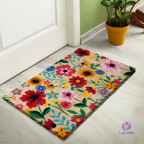 LUA VIKA Botanic design helps trap dirt before entry