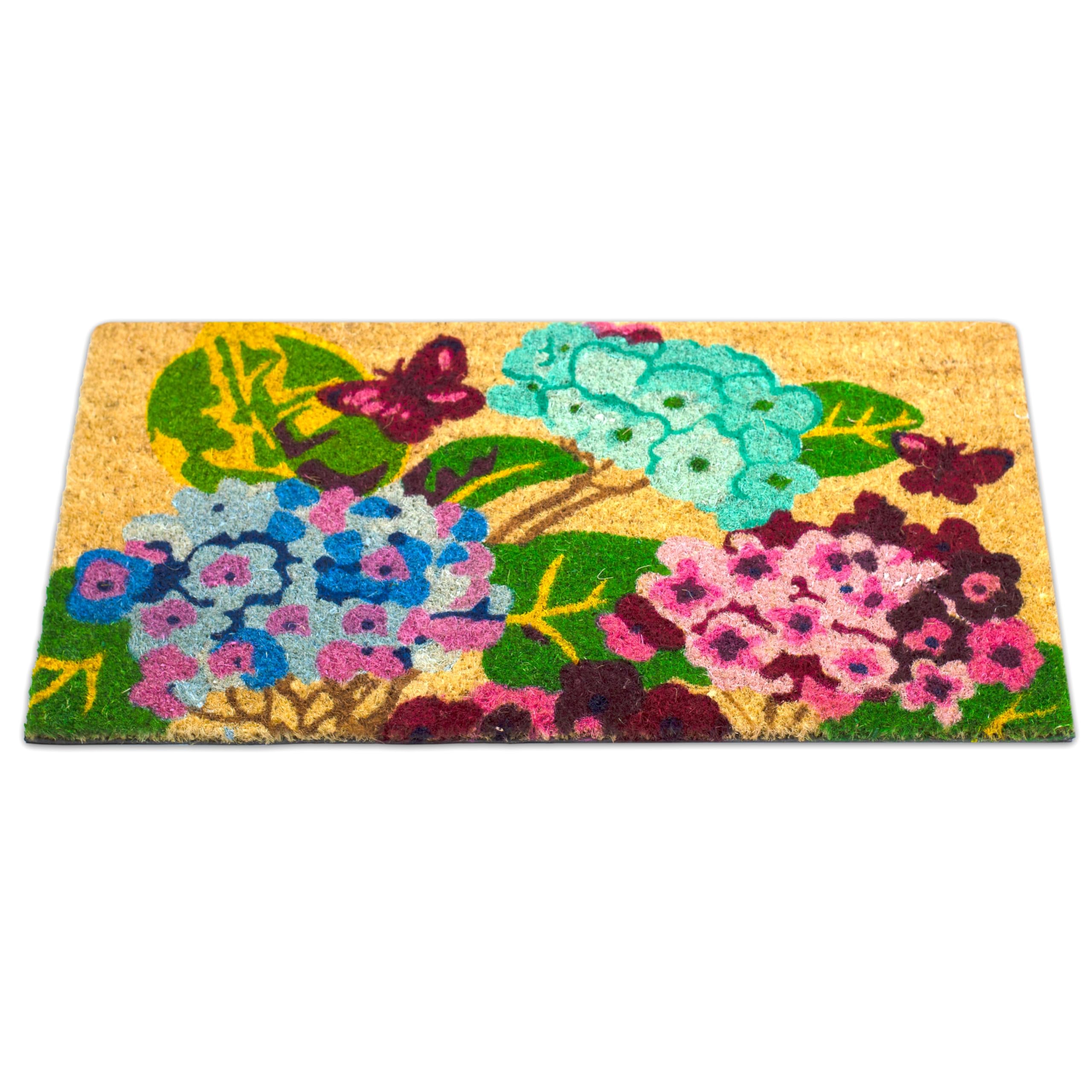 LUA VIKA door mat size 16x27-5 fits standard thresholds gracefully.