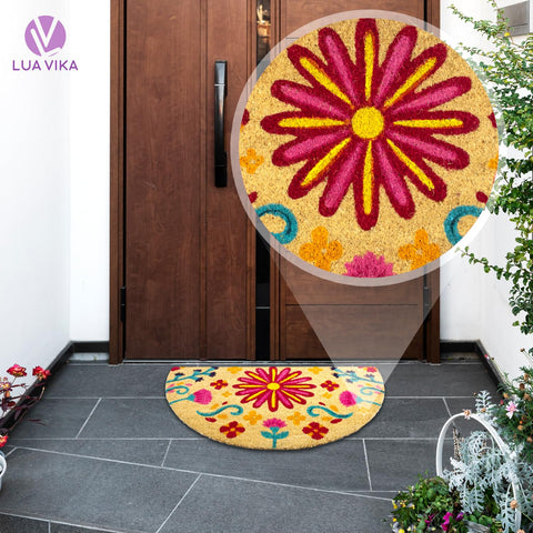 Lua VIKA mat is easy to clean by shaking or brushing.