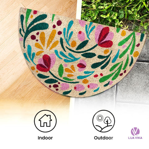 LUA VIKA Flora doormat traps dirt and moisture to protect floors