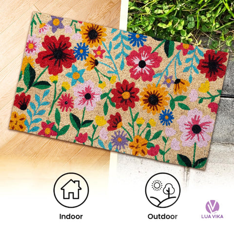 LUA VIKA Heavy-duty outdoor mat for busy entrances