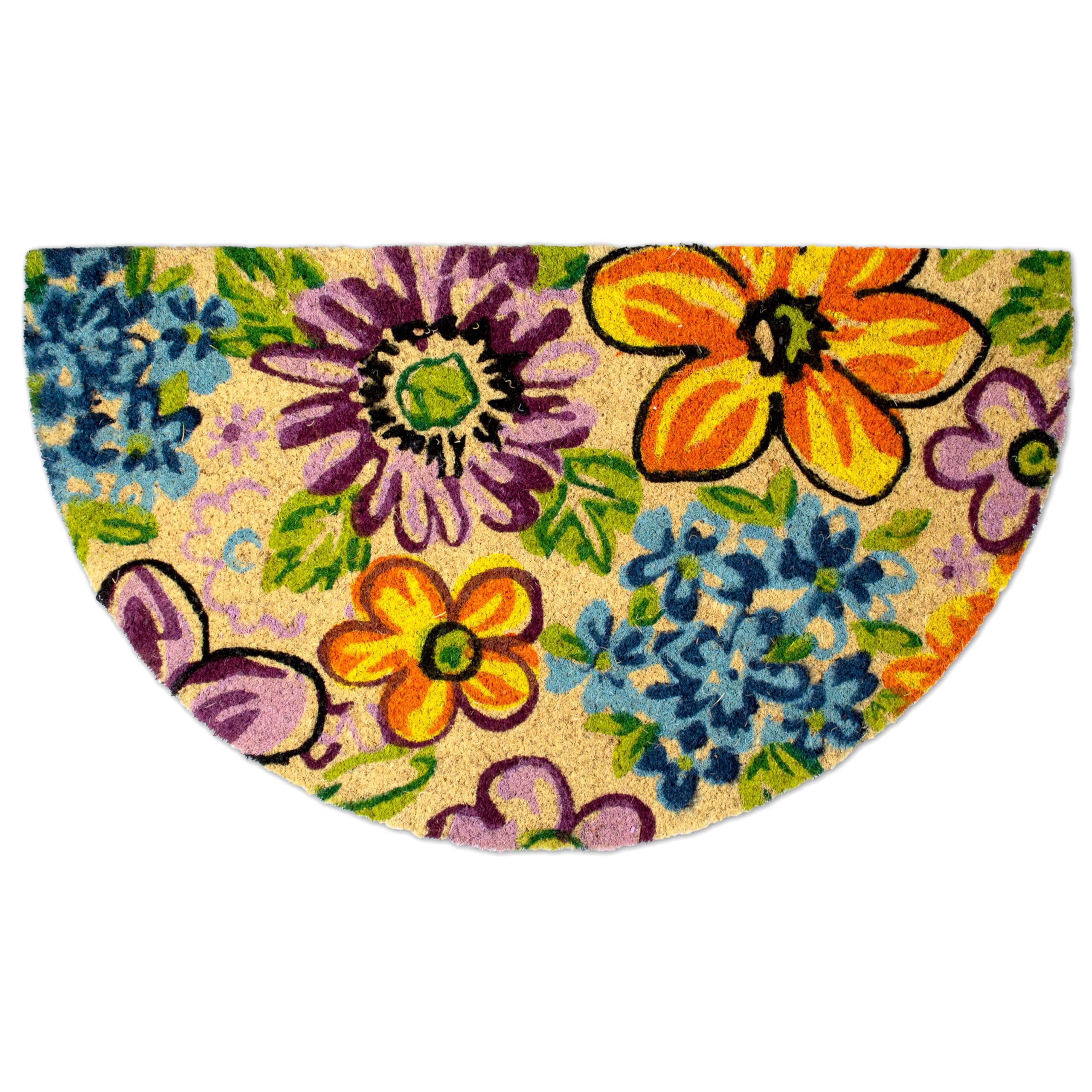 LUA VIKA non-slip backing keeps the mat in place.