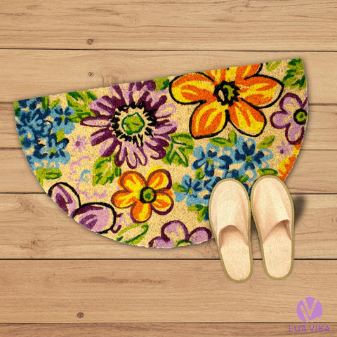 LUA VIKA welcome mat at entryway suitable for indoor and outdoor use.
