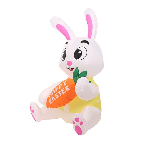 Luaeirus portable Easter inflatables deflate compactly for storage.