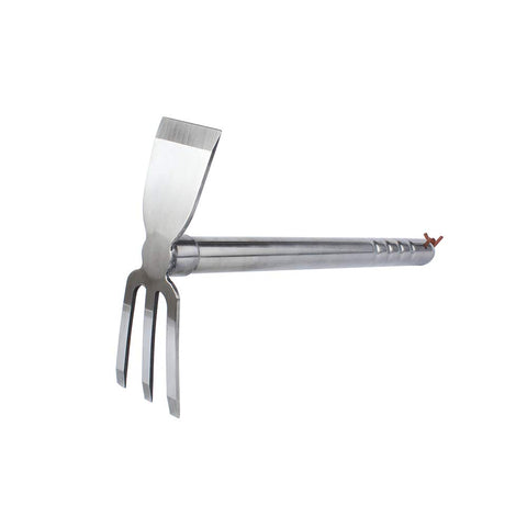 LUBAN dual-head garden hoe rake assembly for versatile weed control.