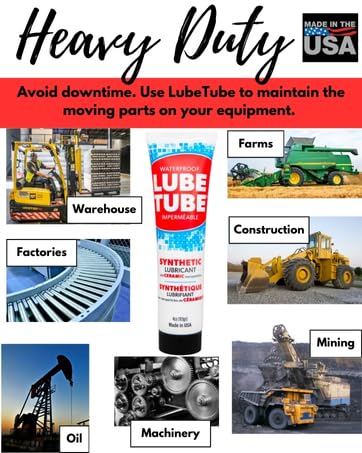 LubeTube conveyors and forklift grease supports rugged industrial use