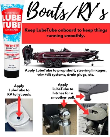 LubeTube faucet stem grease prevents leaks in plumbing fixtures