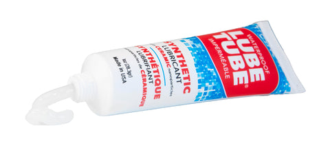 LubeTube valve grease forms a waterproof pool system seal