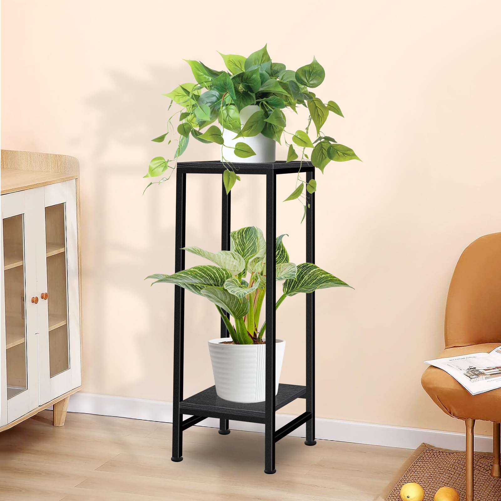 LUBORN patio balcony stand suits sunlit plants and outdoor decor.